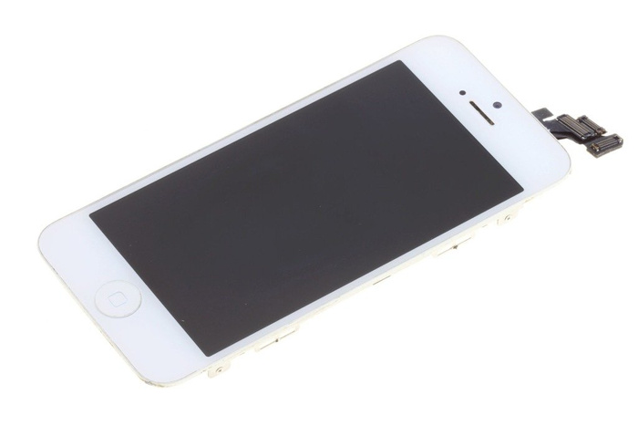 IPhone 5 APPLE DISPLAY White With LCD Touch Defect