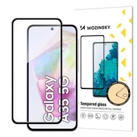 Wozinsky Full Glue Tempered Glass for Samsung Galaxy A35 with black frame