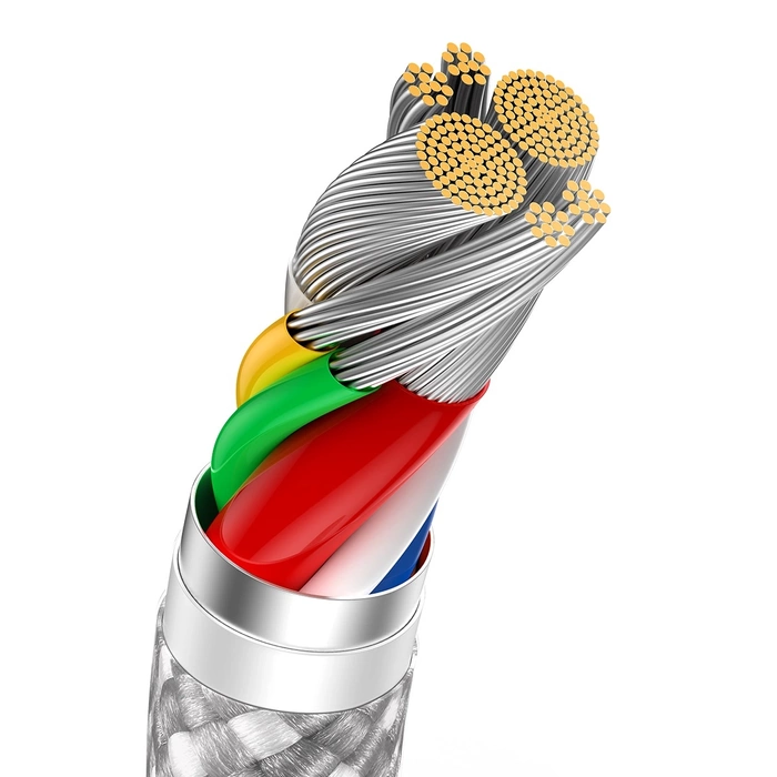 Baseus Dynamic Series USB-C / USB-C 100W 2 m Kabel - Weiß