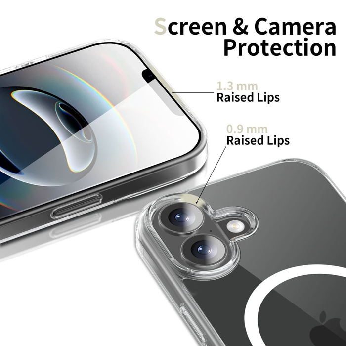 ETUI TECH-PROTECT IPHONE 17 FLEXAIR HYBRID MAGSAFE PRZEZROCZYSTE
