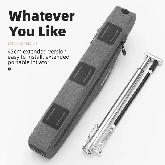 Rockbros AS-052 wasserdichte Fahrradtasche für Rahmen – Grau