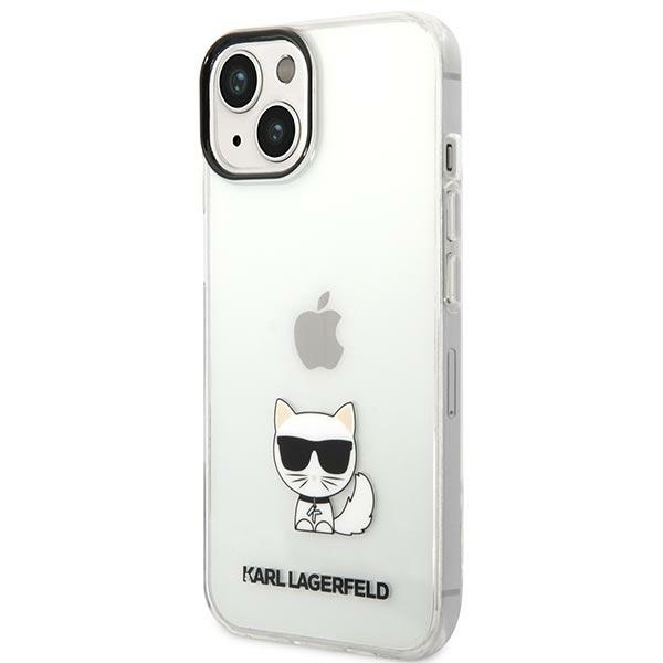 Case KARL LAGERFELD Apple iPhone 14 Plus Choupette Body Clear Hardcase