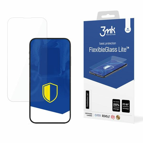 3mk FlexibleGlass Lite iPhone 14 Max/14 Pro Max 6.7" Glass Hybrid Lite