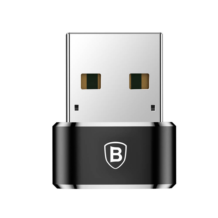 Baseus converter USB Type-C to USB Adapter Connector black (CAAOTG-01)