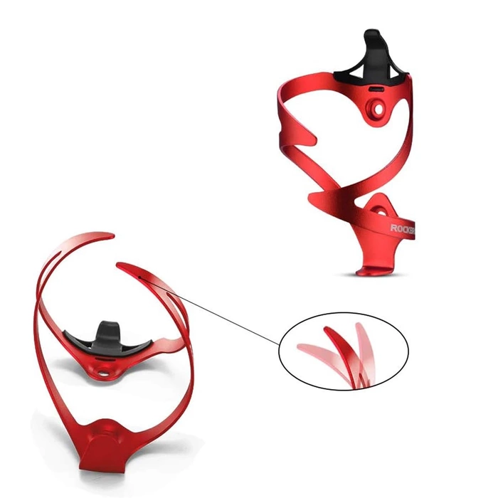 Rockbros 2017-11ARD Fahrrad-Trinkflaschenhalter – Rot