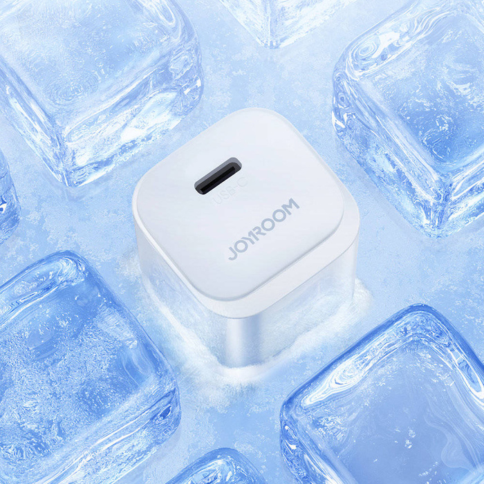 Chargeur Mini USB C 20W PD avec câble USB C - Lightning Joyroom JR-TCF02 | Blanc