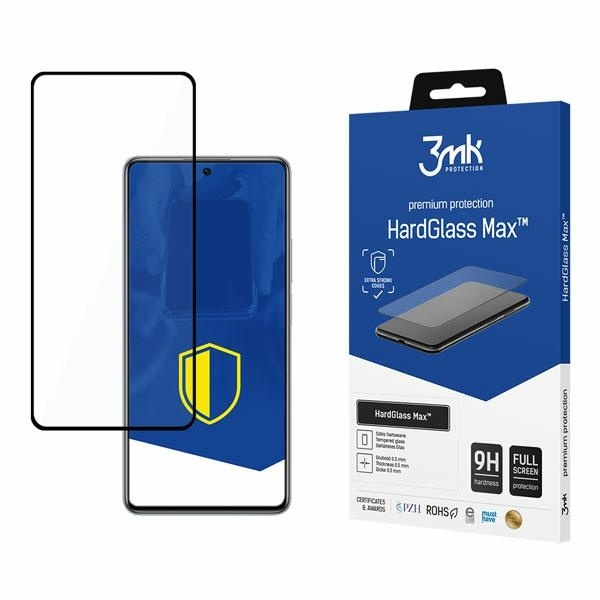 Tempered Glass 3MK Xiaomi Mi 11T Mi 11T Pro FullScreen Black HardGlass Max