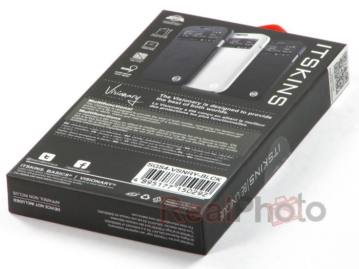 Cover Samsung Galaxy S4 I9500 ITSKINS Visionary Black
