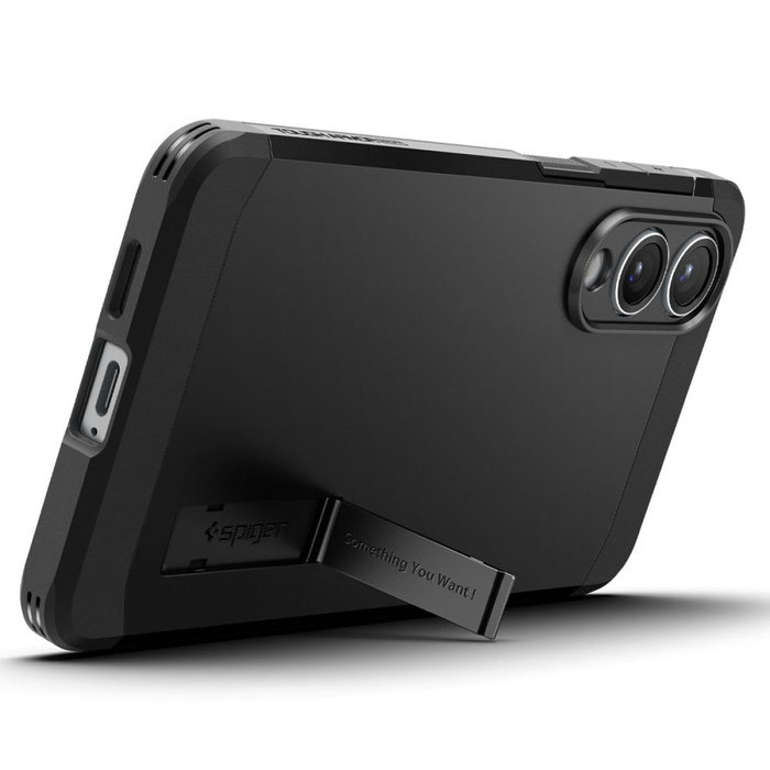 SPIGEN TOUGH ARMOR MAGSAFE CASE GALAXY S25 EDGE BLACK