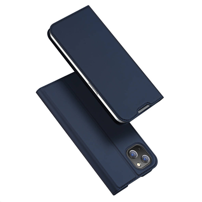 Dux Ducis Skin Pro Holster Flip Cover pour iPhone 14 Max bleu
