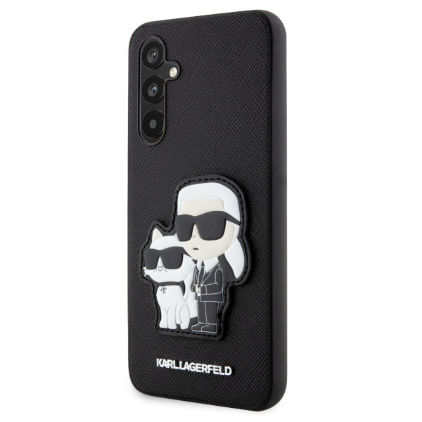 Karl Lagerfeld KLHCA34SANKCPK A34 5G A346 hardcase black/black Saffiano Karl &amp; Choupette
