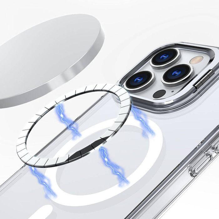 ETUI TECH-PROTECT MAGSTAND MAGSAFE IPHONE 16 CLEAR