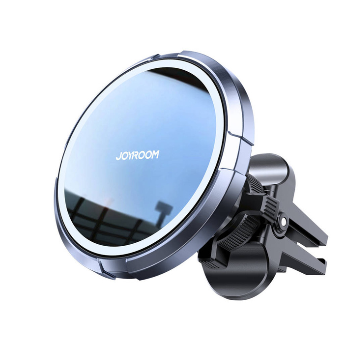 Support de téléphone de voiture magnétique Joyroom pour grille d'aération noir (JR-ZS313)