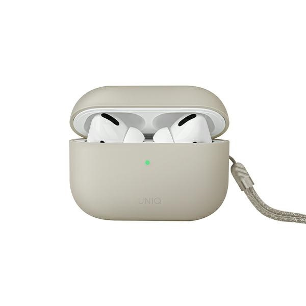 UNIQ obal Lino AirPods Pro 2. generace Silikonová béžová/béžová slonová kost