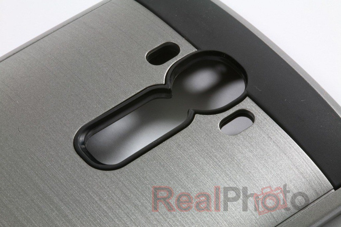 Telefontok LG G4 VERUS Verge acél ezüst mint Spigen SGP borítás