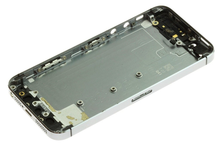 Case Body Flap APPLE iPhone 5S Space Grey With Flaw