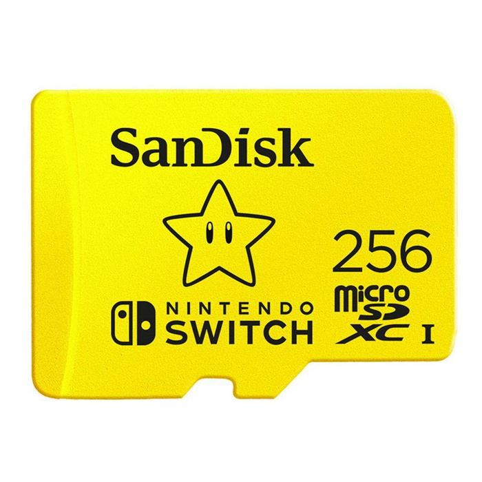 SanDisk scheda di memoria 256GB microSDXC Nintendo Switch V30 UHS-I U3 100 / 90 MB/s