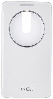 Coque LG G3S Quick Window Case CCF-490G Véritable Blanc