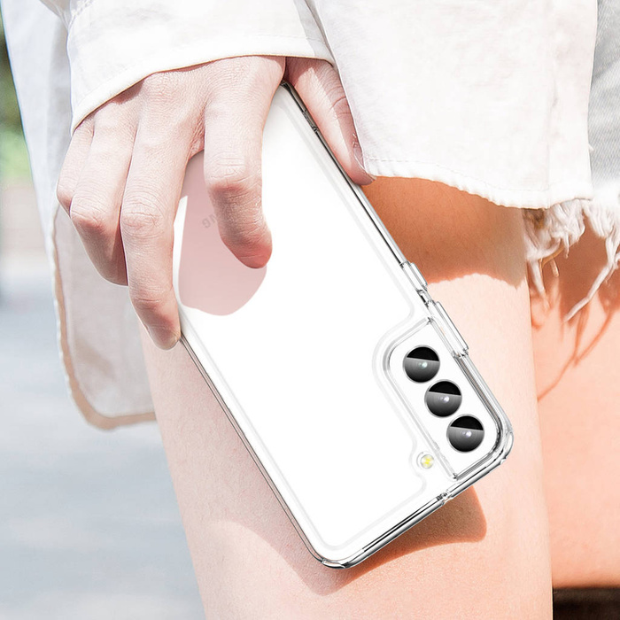 Outer Space Case obal Samsung Galaxy S23+ kryt s flexibilním rámem průhledný