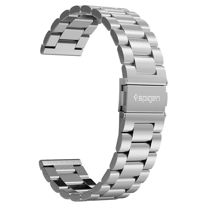 Bracelet Strap Spigen Samsung Galaxy Watch 46mm Modern Fit Band Silver