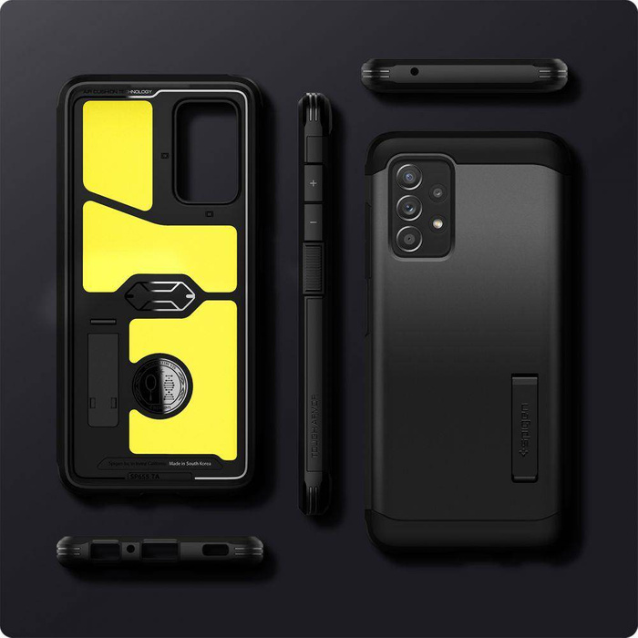 Cover SPIGEN Galaxy A52 LTE / 5G Tough Armor Black Case