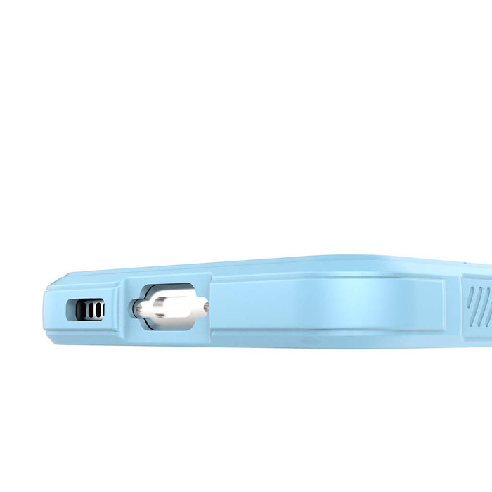 Custodia Magic Shield per Samsung Galaxy S23+ cover corazzata flessibile azzurra