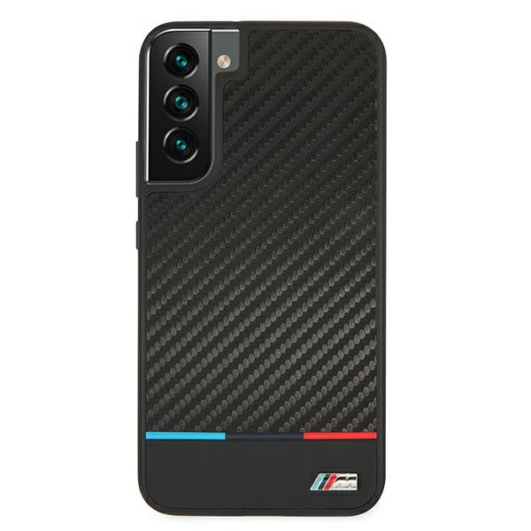Funda Negro BMW Samsung Galaxy S22 Plus M Collection Triángulos
