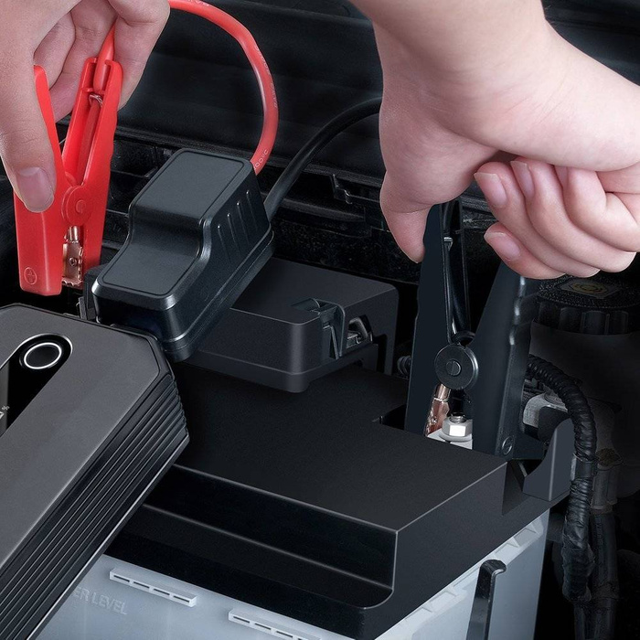 Baseus Super Energy Max Avviatore di emergenza per auto (20000mAh, Peakcurrent 2000A) + cavo nero (CGNL02001)