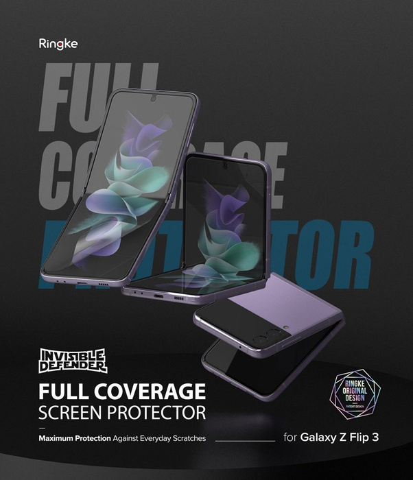 RINGKE Samsung Galaxy Z Flip 3 2-Pack Protective Film