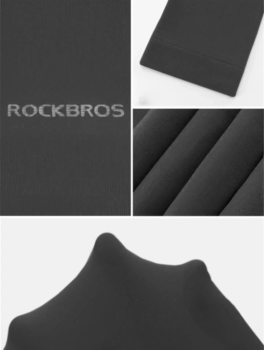 Rockbros XT9002BK cycling sleeves - black (2 pcs.)