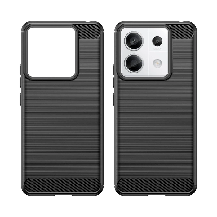 Coque Carbone pour Xiaomi Redmi Note 13 Pro - noir