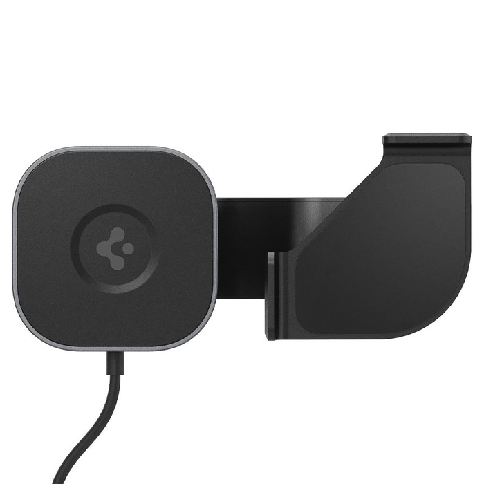Supporto Spigen Mag MagSafe ITT90W ONETAP NETIC SCHERMO SUPPORTO AUTO CARICABATTERIE WIRELESS TESLA MODELLO 3 / Y / X / S NERO