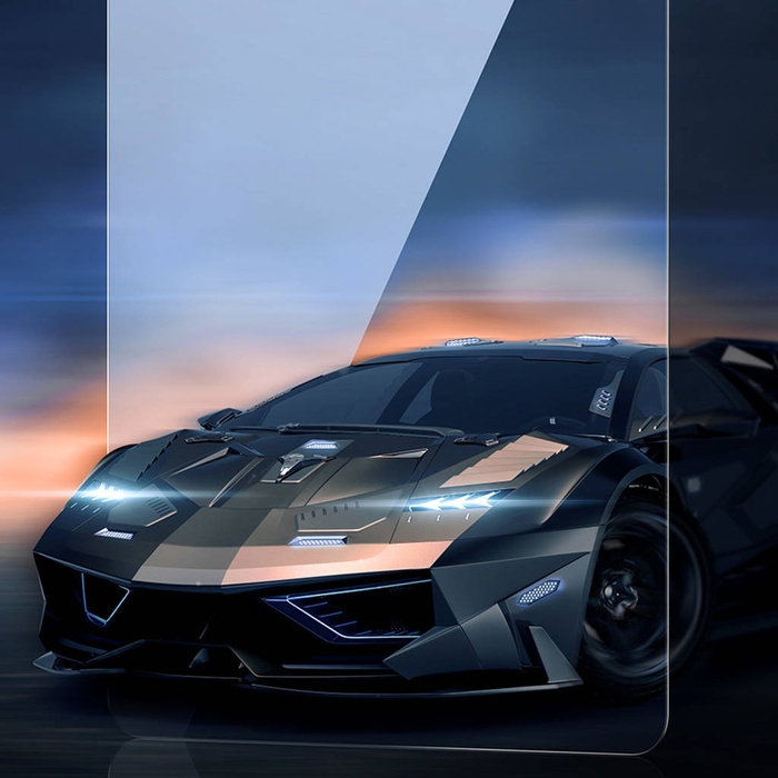 Film plein verre Baseus 2x 0,3 mm pour iPad Pro 12,9&#39;&#39; 2021 (5e gén.) / 2020 (4e gén.) / 2018 (3e gén.) avec kit de montage