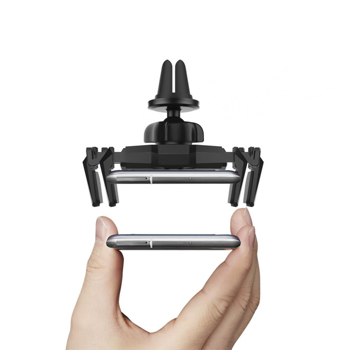  Para la rejilla  Click.r Vent Car Mount Negro