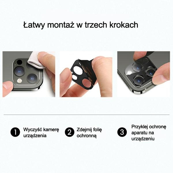 Tempered glass USAMS Apple iPhone 12 Mini Camera Lens Glass Metal Green Camera Protection Glass