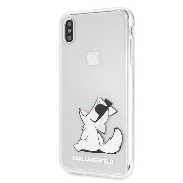 KARL LAGERFELD   Xs Max Choupette Fun Clear Case