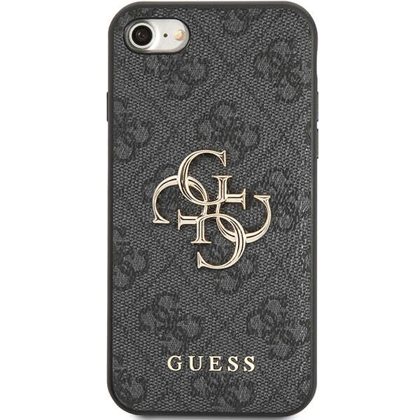 Coque Guess GUHCI84GMGGR iPhone 7/8/SE 2020/ 2022 gris/gris durcase 4G Big Metal Logo Case