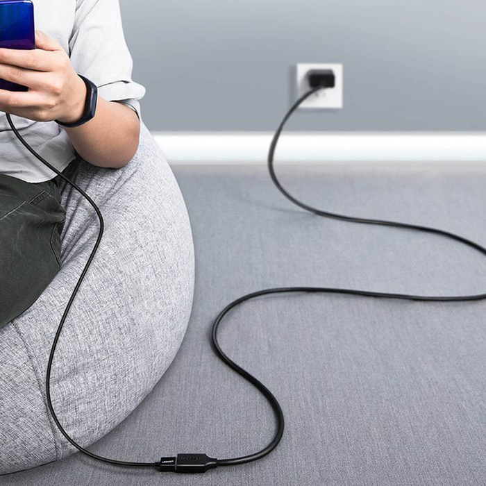 Ugreen USB-A (mâle) - USB-A (femelle) câble d&#39;extension adaptateur USB 3.0 5Gb/s 0.5m noir (US129)