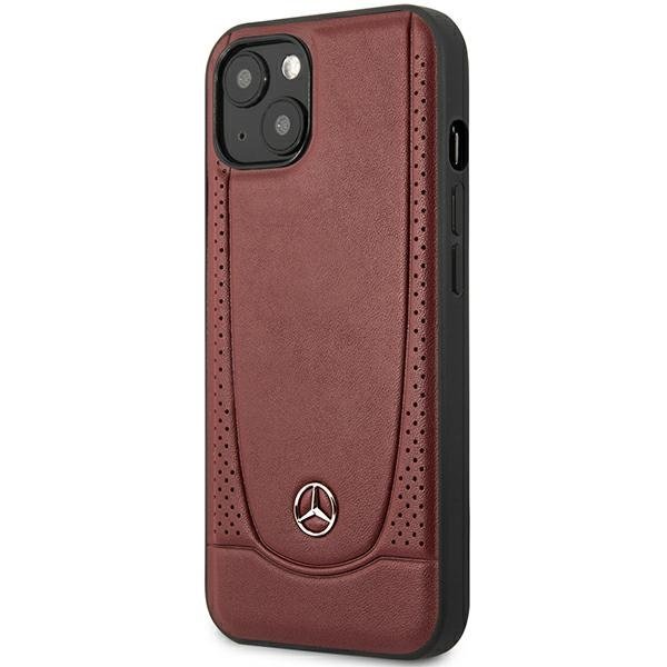 Mercedes MEHCP14MARMRE iPhone 14 Plus 6.7" rot/rot hartcase Leder Urban Bengale