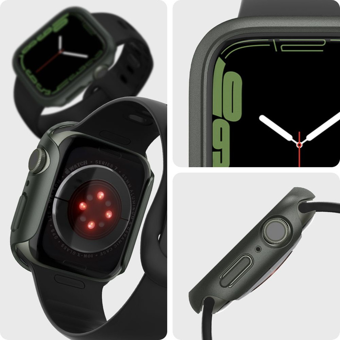 Spigen Thin Fit Apple Watch 7 (45 MM) VERDE MILITARE
