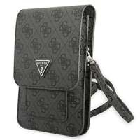GUESS 4G Triangle Handtasche Schwarz