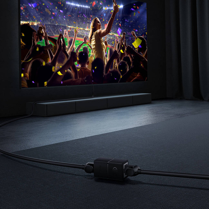 Connettore di rete Connettore per cavo Ethernet Baseus AirJoy Series RJ-45 1 pz - nero