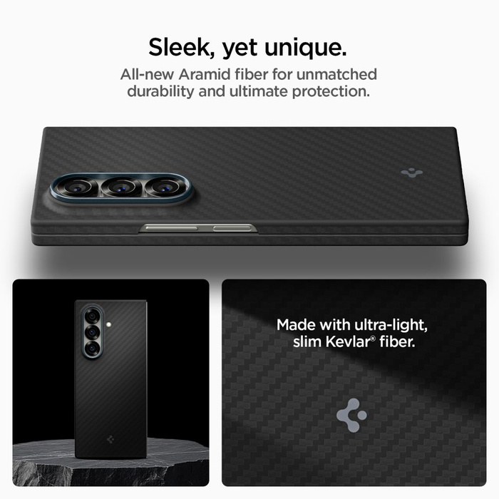 SPIGEN AIRSKIN ARAMID GALAXY Z FOLD 7 SCHWARZ