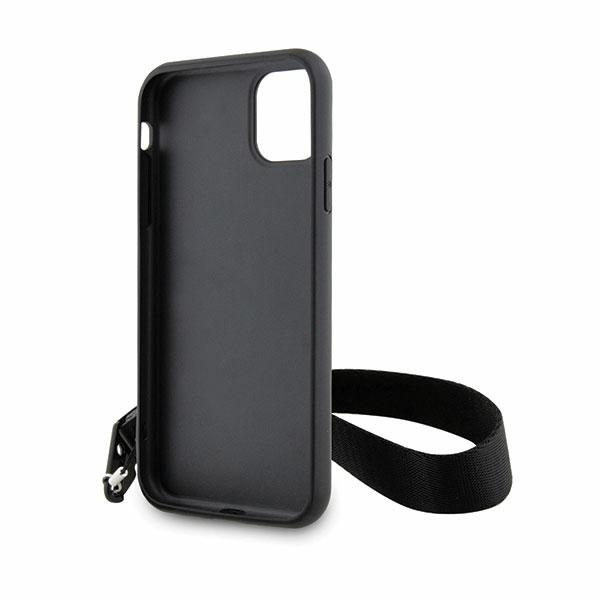 Karl Lagerfeld KLHCN61SAKLMBSK iPhone 11 / Xr 6.1" noir/noircase Monogram Losange Saffiano