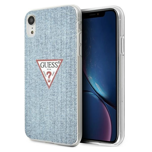Etui GUESS Apple iPhone Xr Jeans Collection Niebieski Hardcase