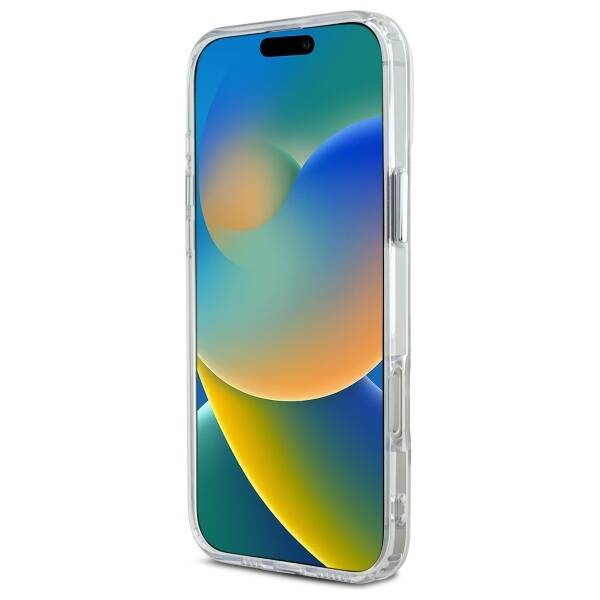 Etui Karl Lagerfeld iPhone 16 Pro Max 6.9" biały/white hardcase IML Metal Choupette Head MagSafe