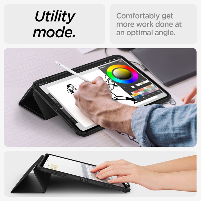 Spigen Ultra Hybrid "PRO" IPad AIR 13 2024 BLACK