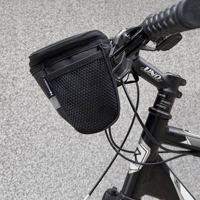 Wozinsky bicycle handlebar bag 2L black (WBB12BK)