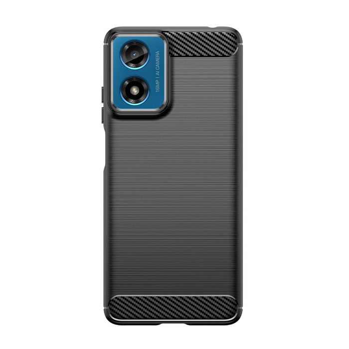 Etui Tech-protect Tpucarbon Motorola Moto G24 / G24 Power / G04 Black