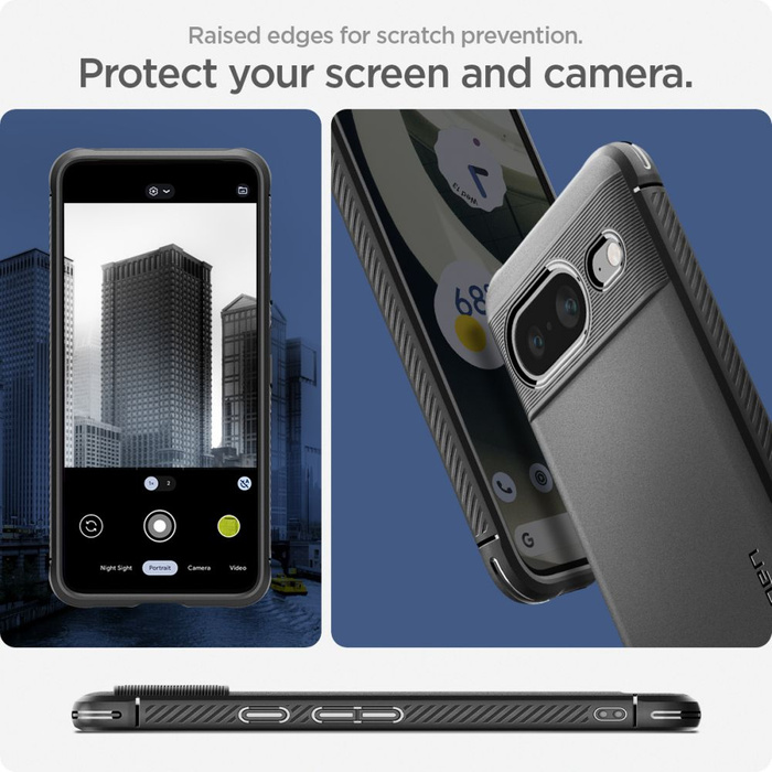 Obal Spigen Rugged Armor Google Pixel 8 MATTE Black Case